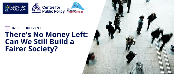 Image for There's No Money Left: Can We Still Build a Fairer Society?